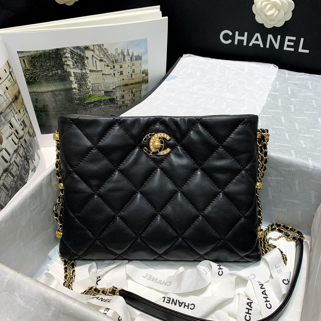 Ch@nel Hobo Handbags-25*19*4CM