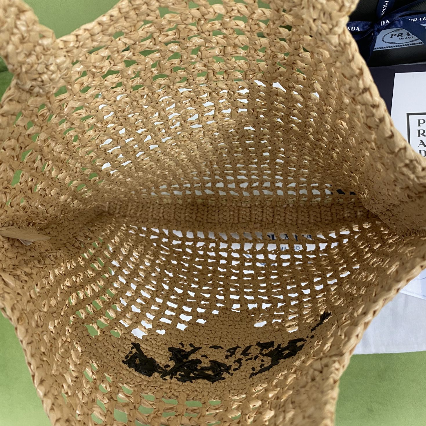 Pra*a 1bg393 tote-36x3x38cm