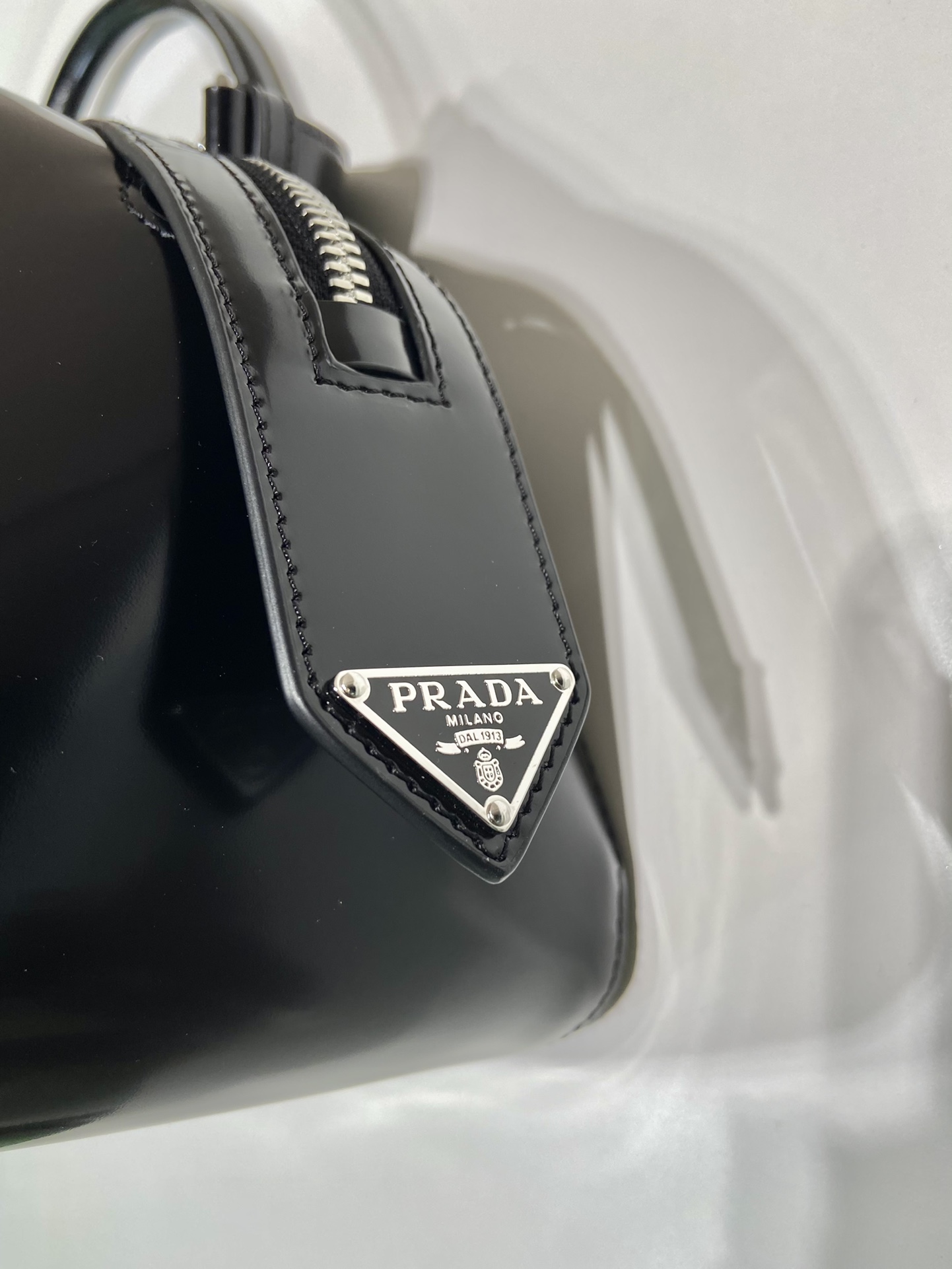 Pra*a 1ba365 bowling bag-31*16*13.5cm