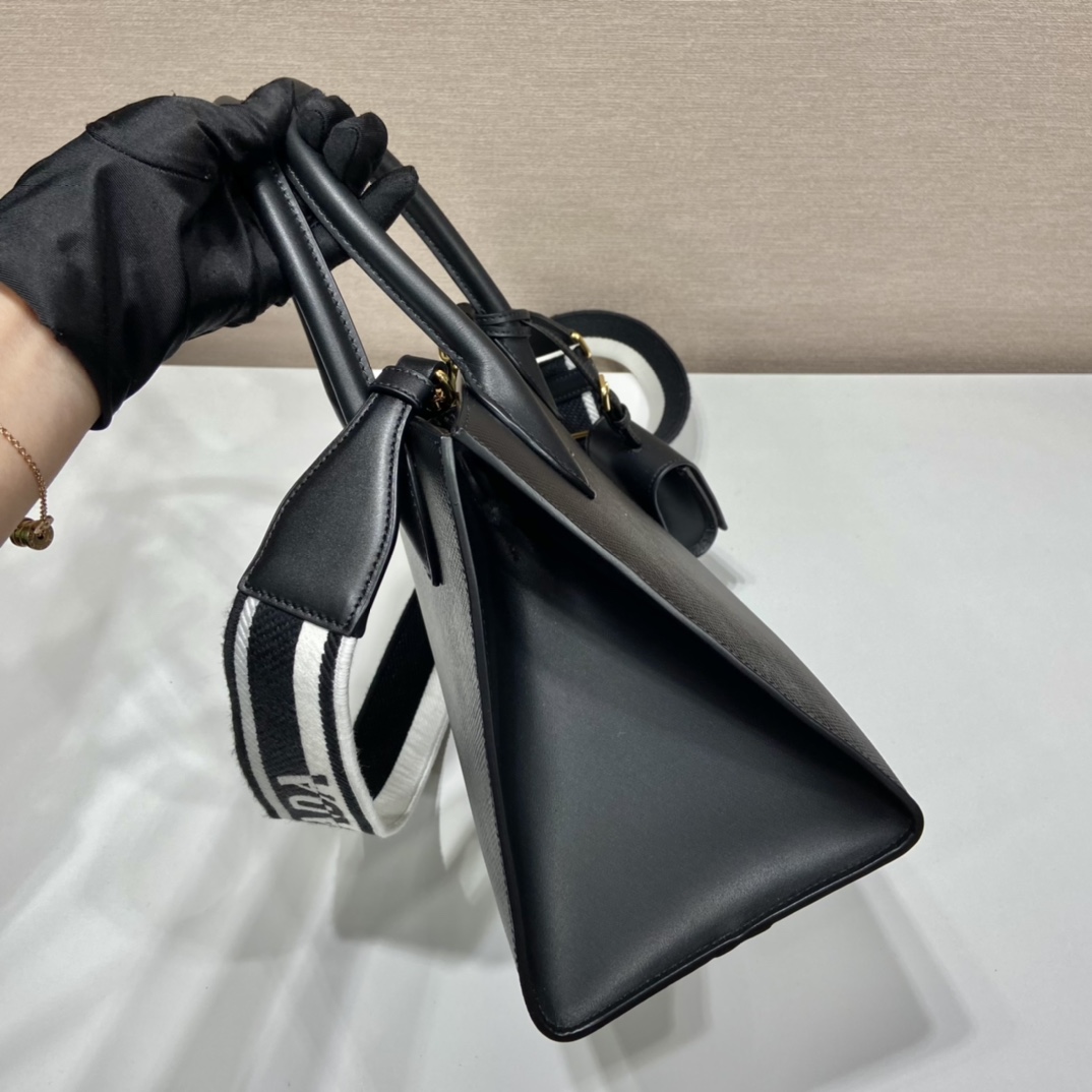 Pra*a 1ba156 tote-26*20*15&33*24*15cm