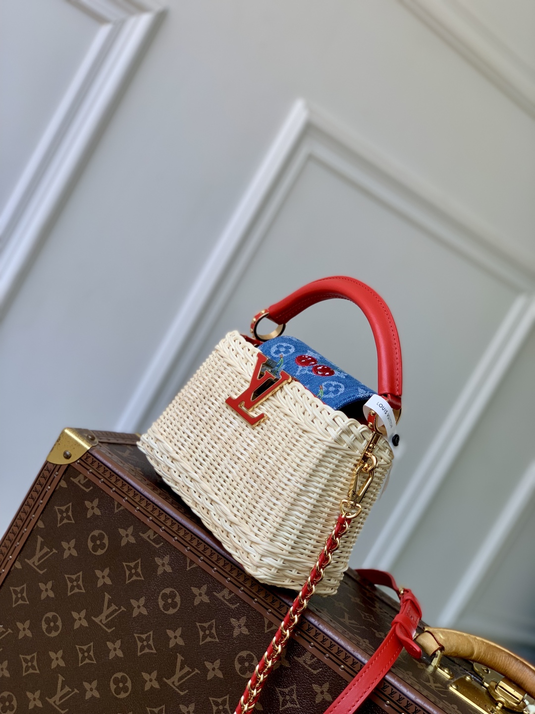 l0vis Vvtt0n mini capucines handlebag-21*14*8cm