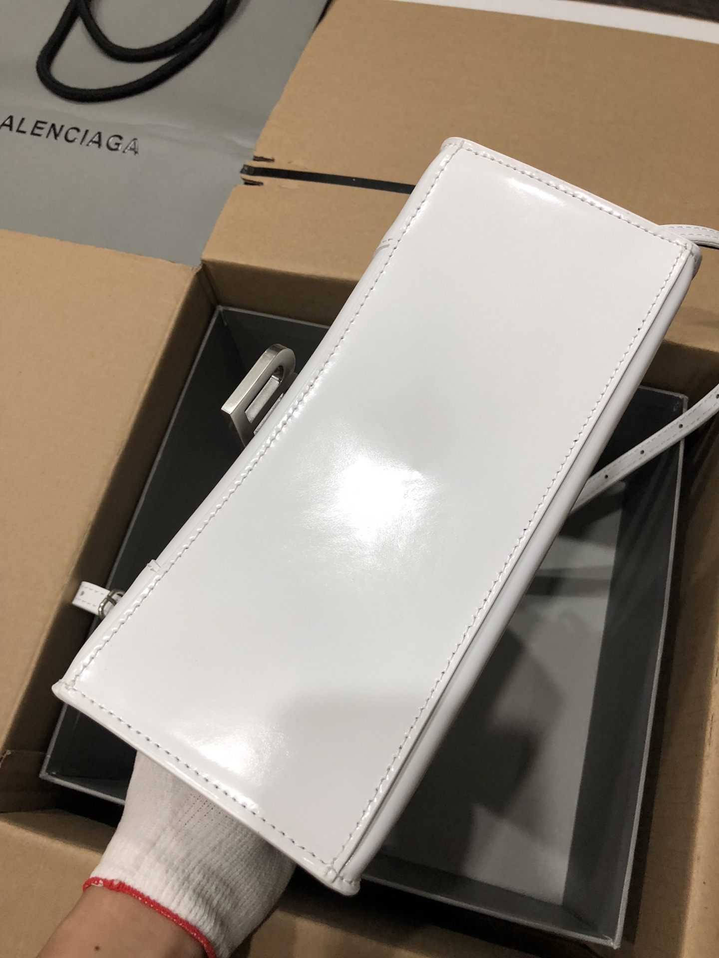 Ba*len*cia*ga hourglass bag-23x10x24cm