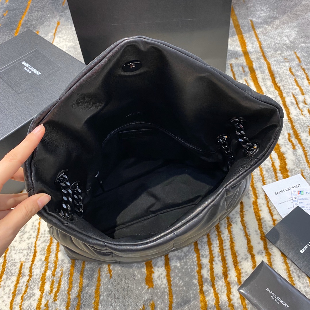 Y*L loulou puffer-lambskin leather