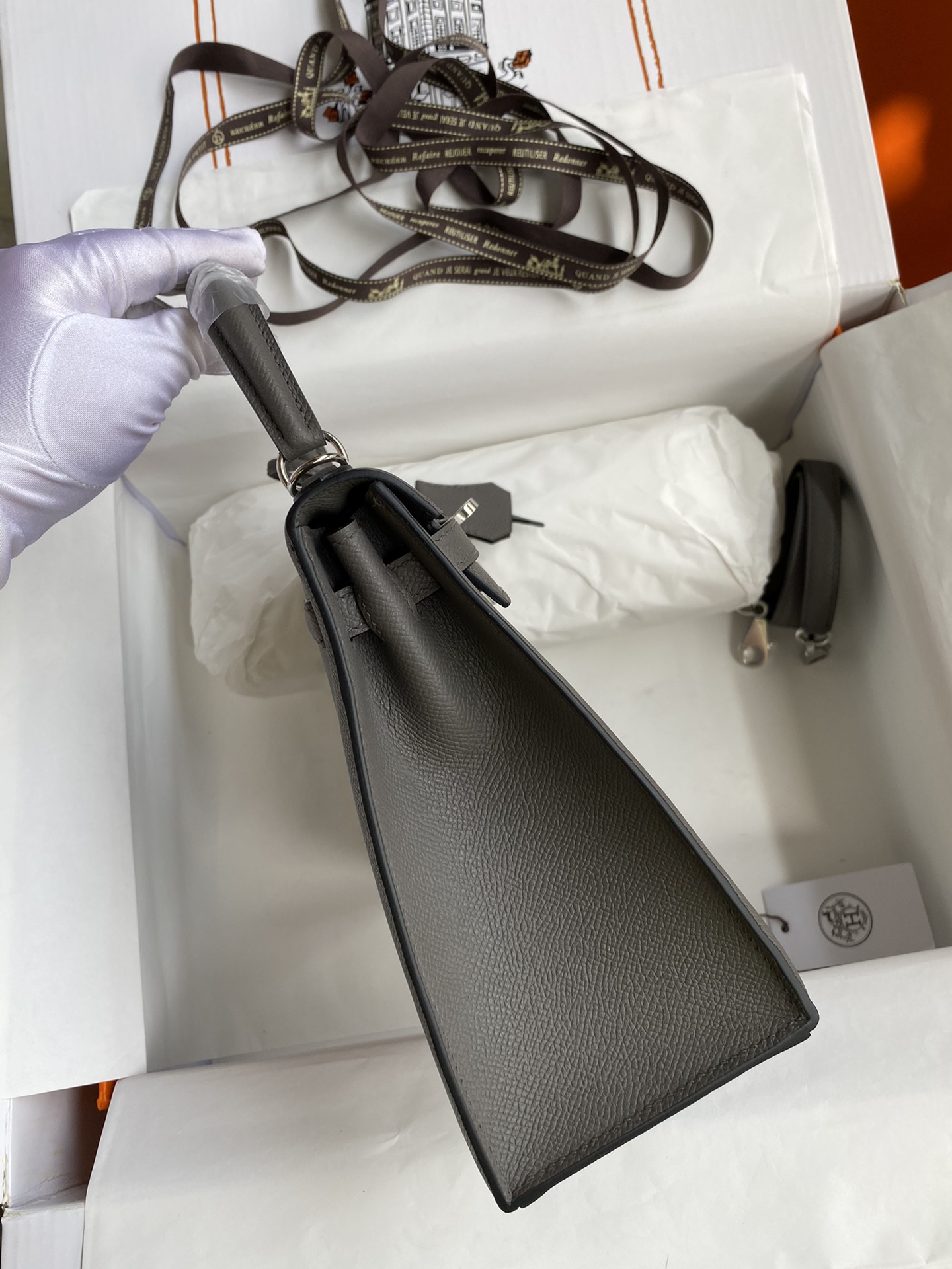 H**mes kelly-epsom leather-25cm