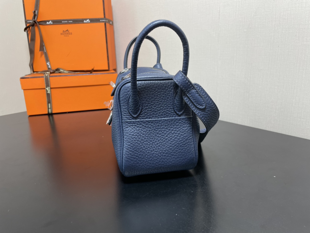 H**mes lindy 19-togo leather-19cm