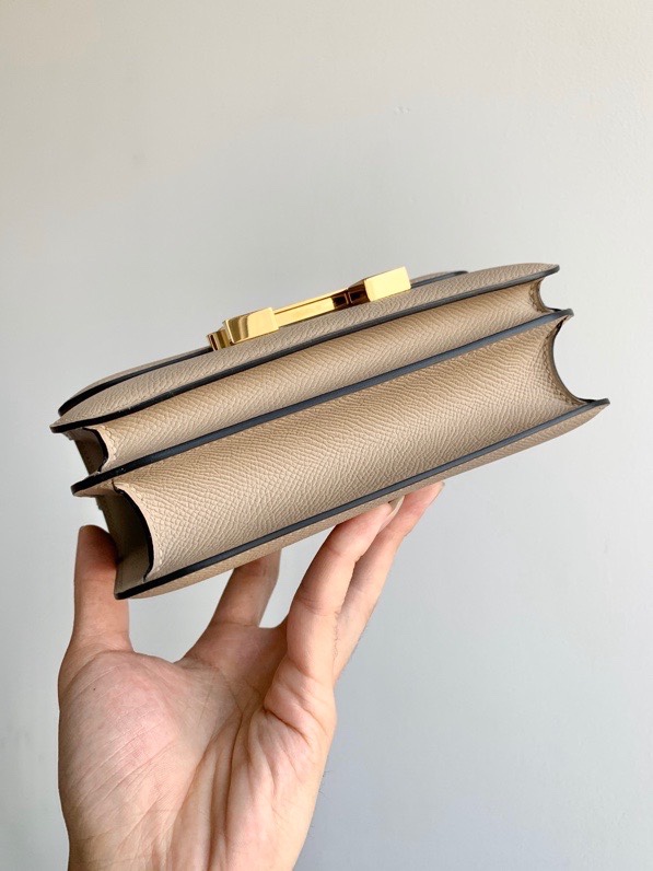 H**mes constance epsom leather-19cm