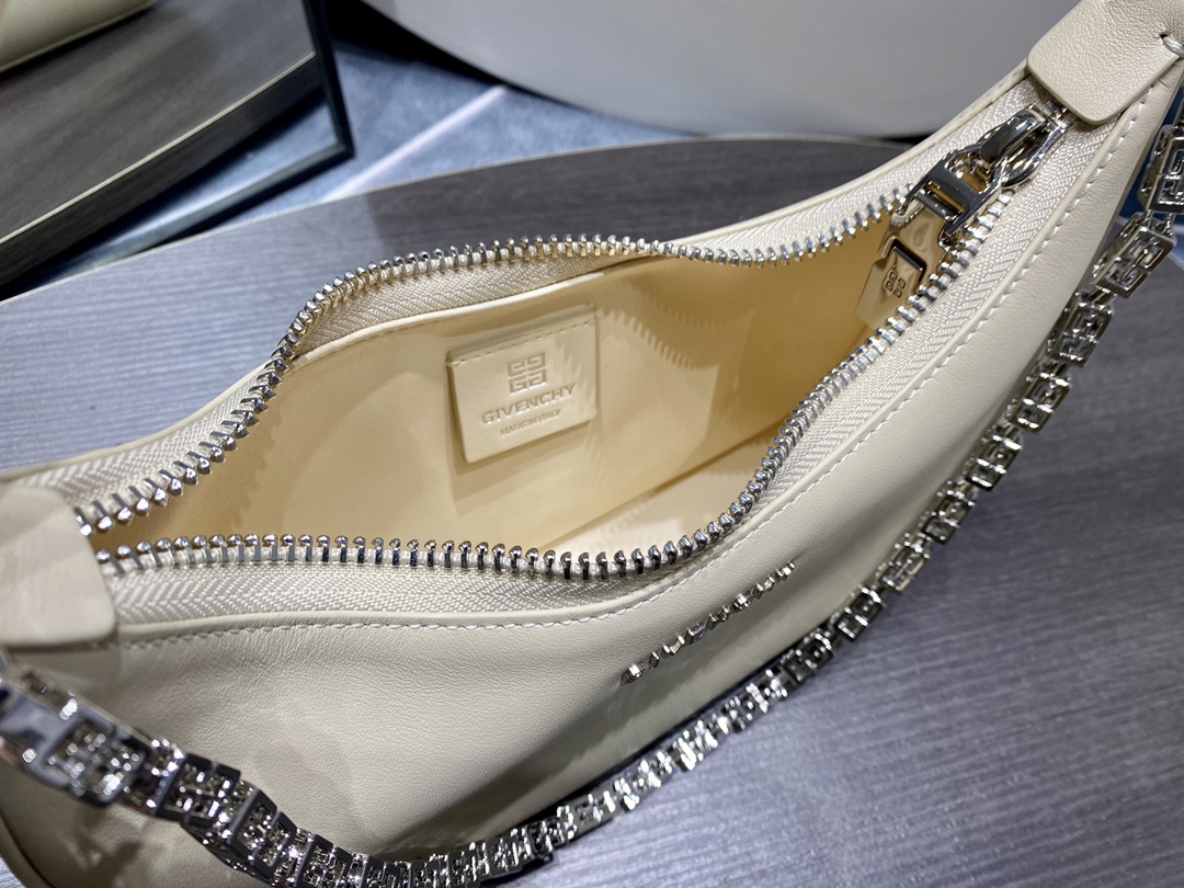 G1uenchy moon cut hobo-25x7x12cm