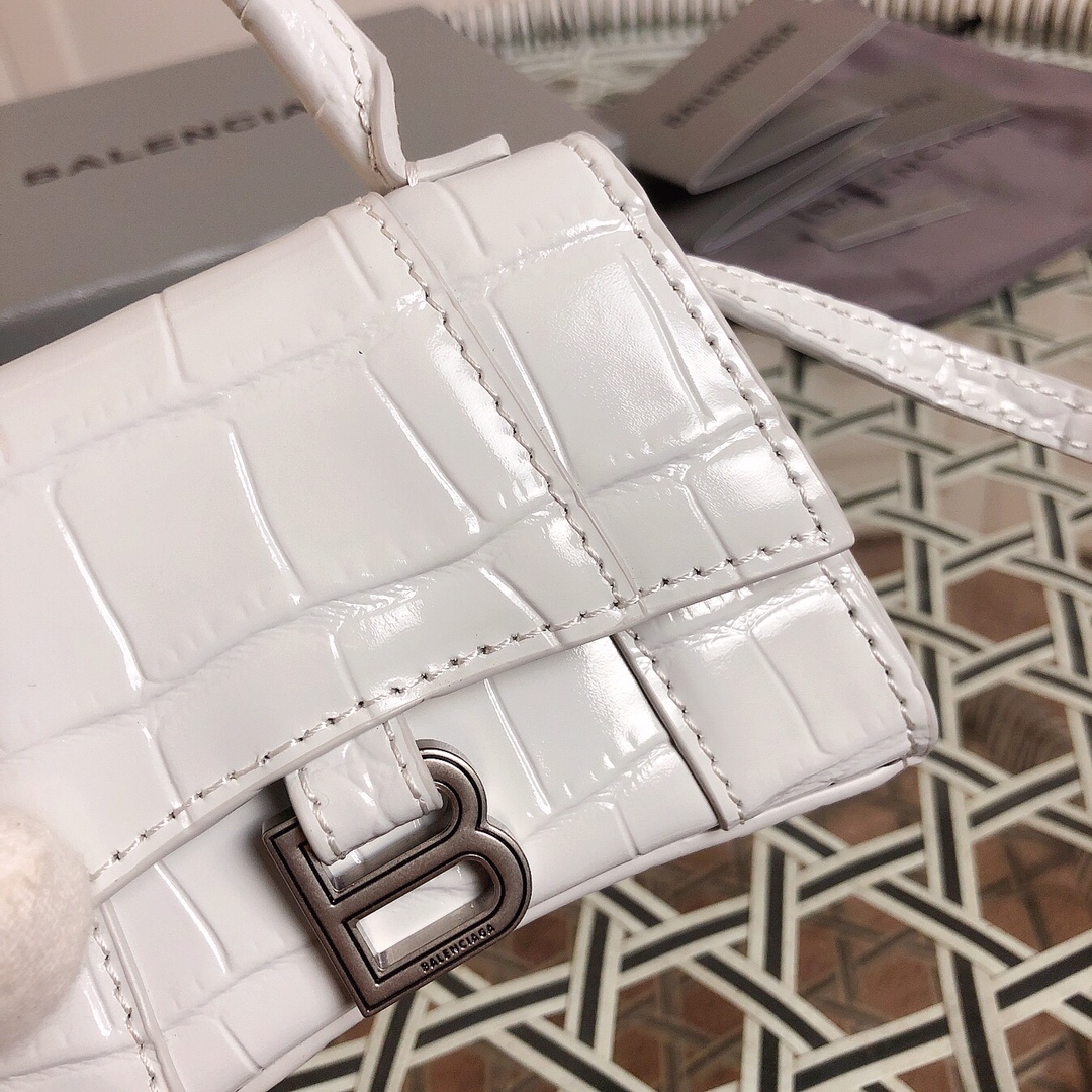 Ba*len*cia*ga mini hourglass-11.5*14*4.5cm