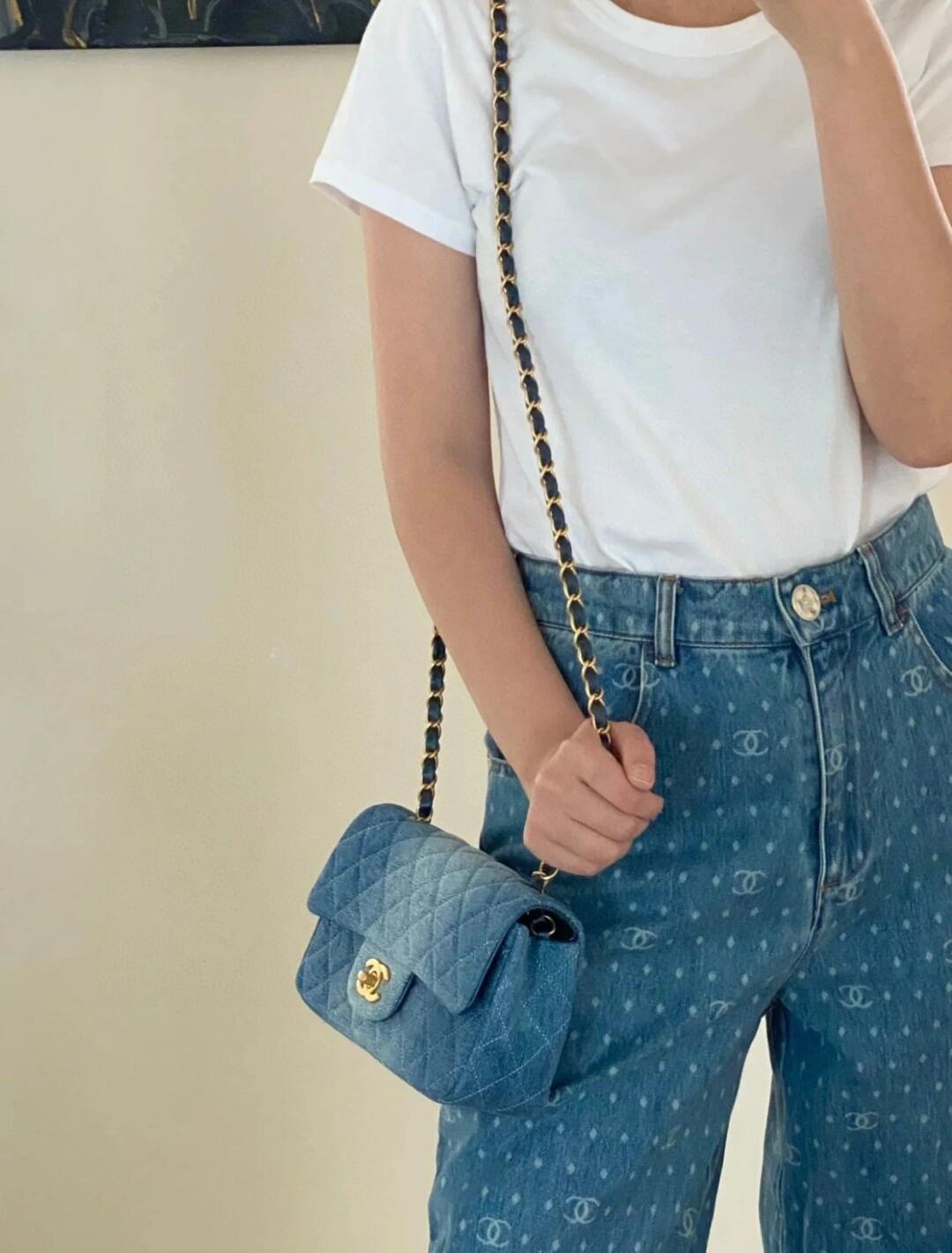 Ch@nel Flap Bag-25CM