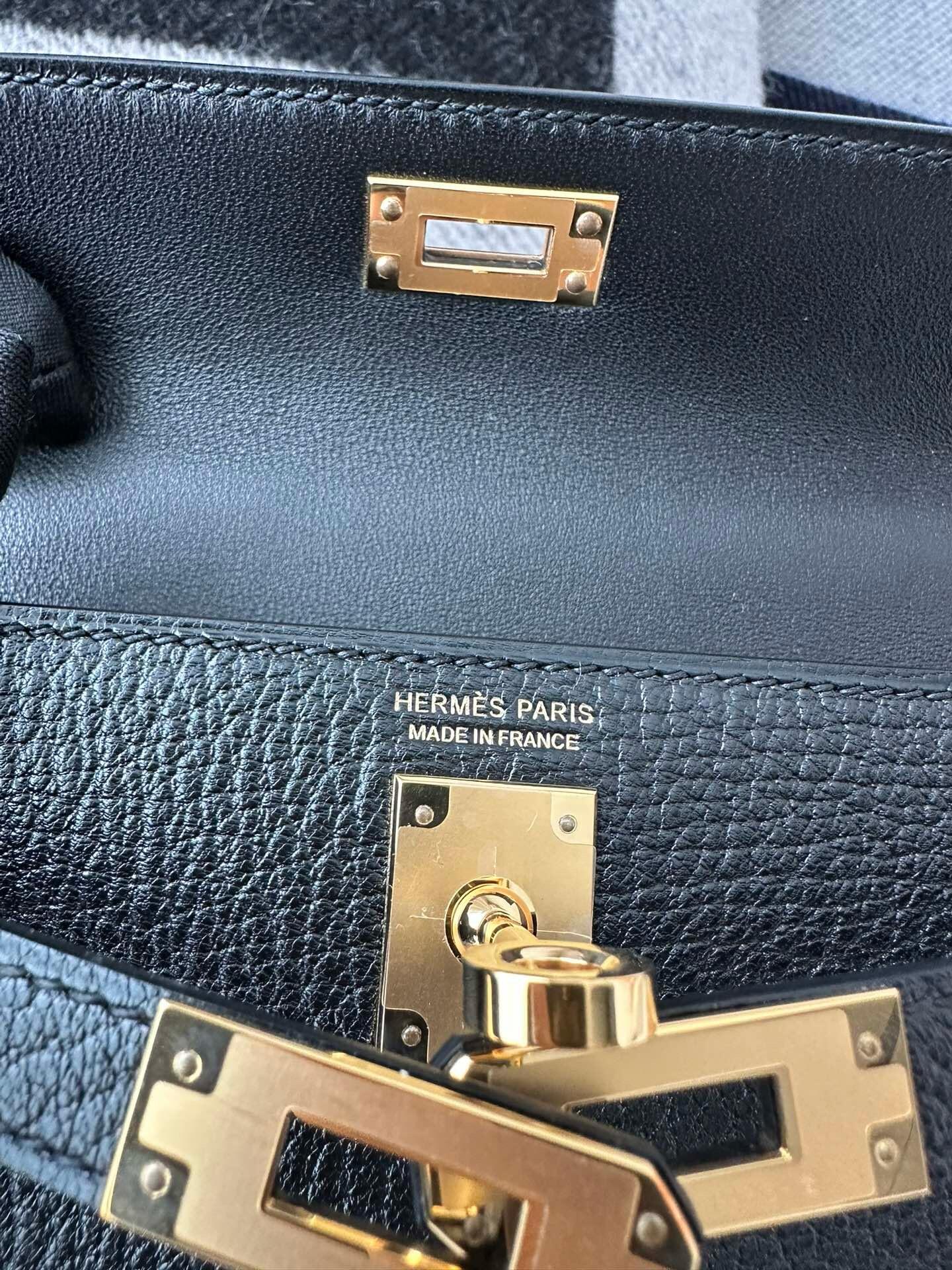 H**me5 mini kelly chèvre 19