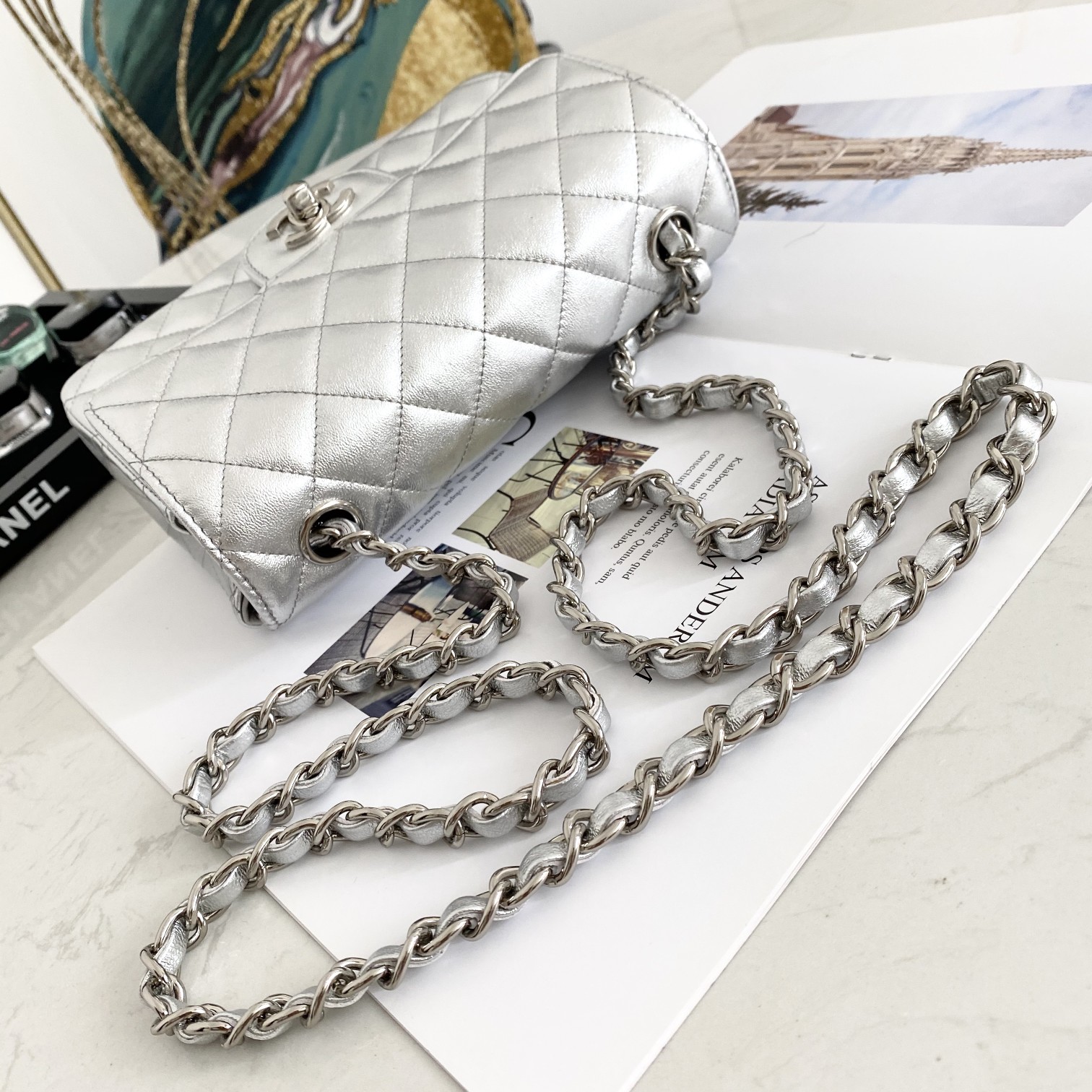 Ch@nel Flap Bag-20CM