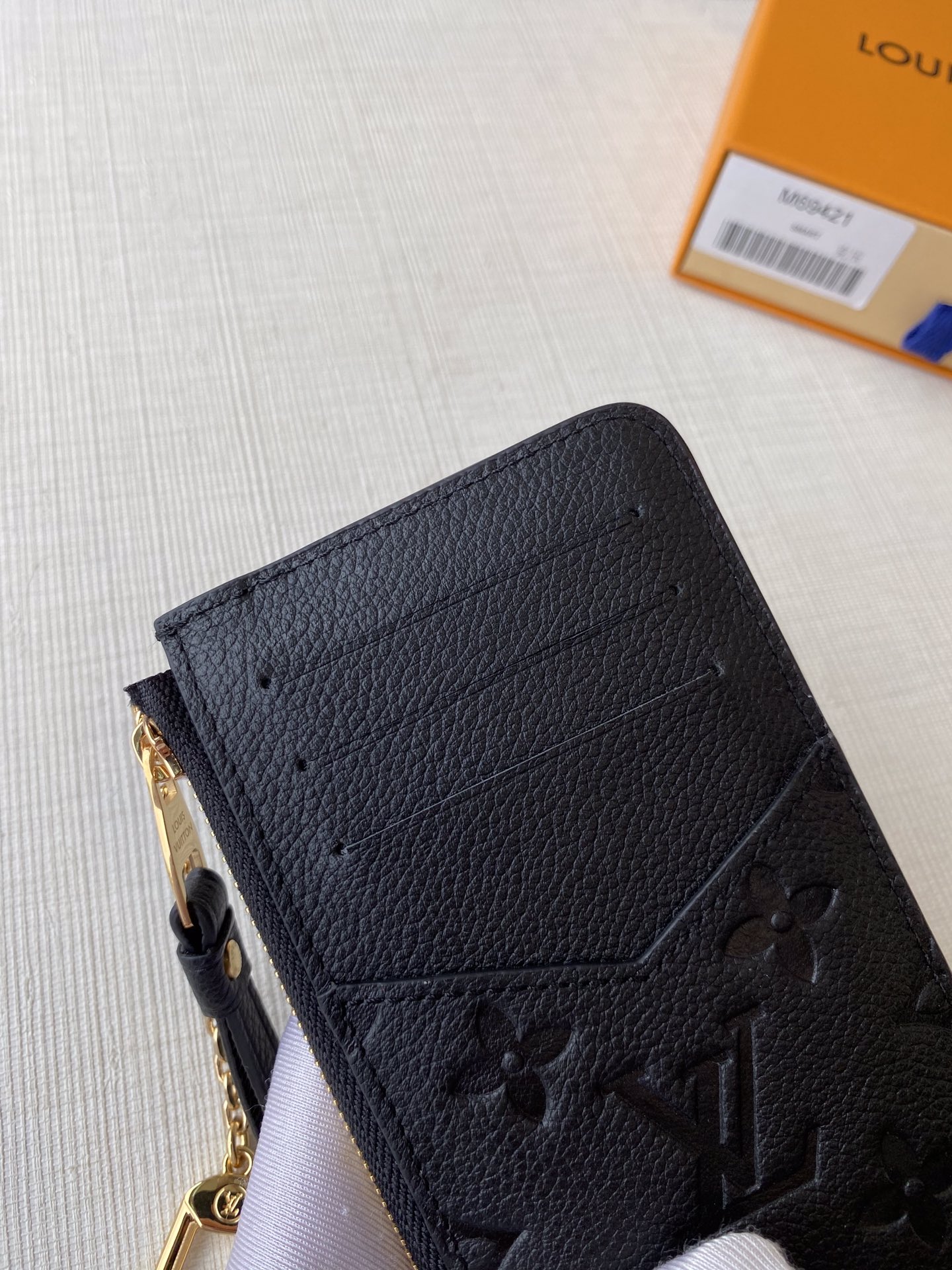 l0*is V*t0n card holder recto verso-13x8.5cm