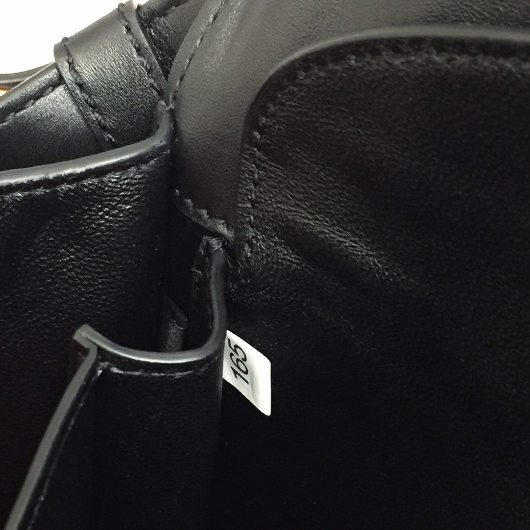 Pra*a 1bd045 leather cahier bag-1bh082-20x14x8.5cm