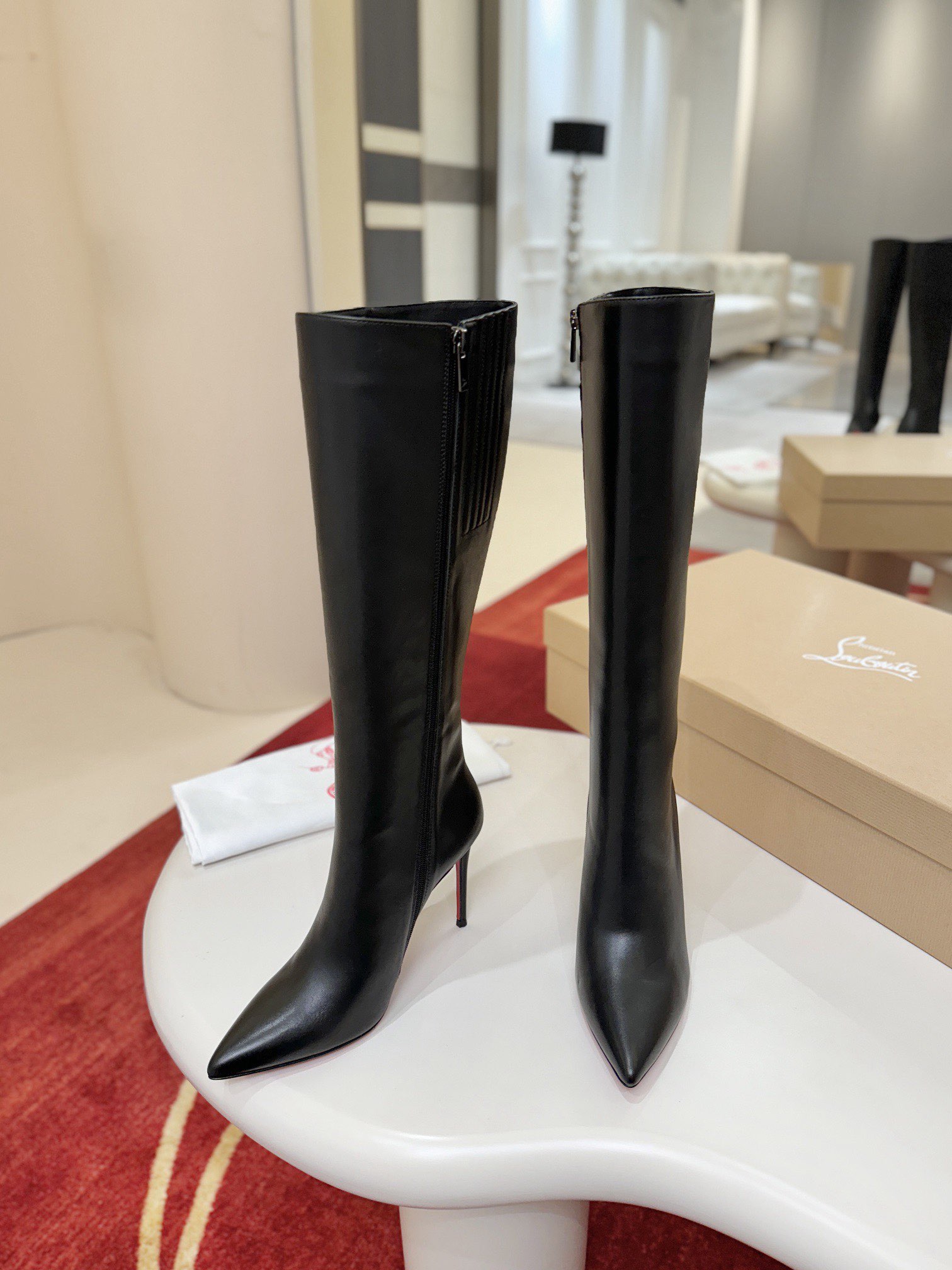 Chr1st1an louboutin boots-10cm