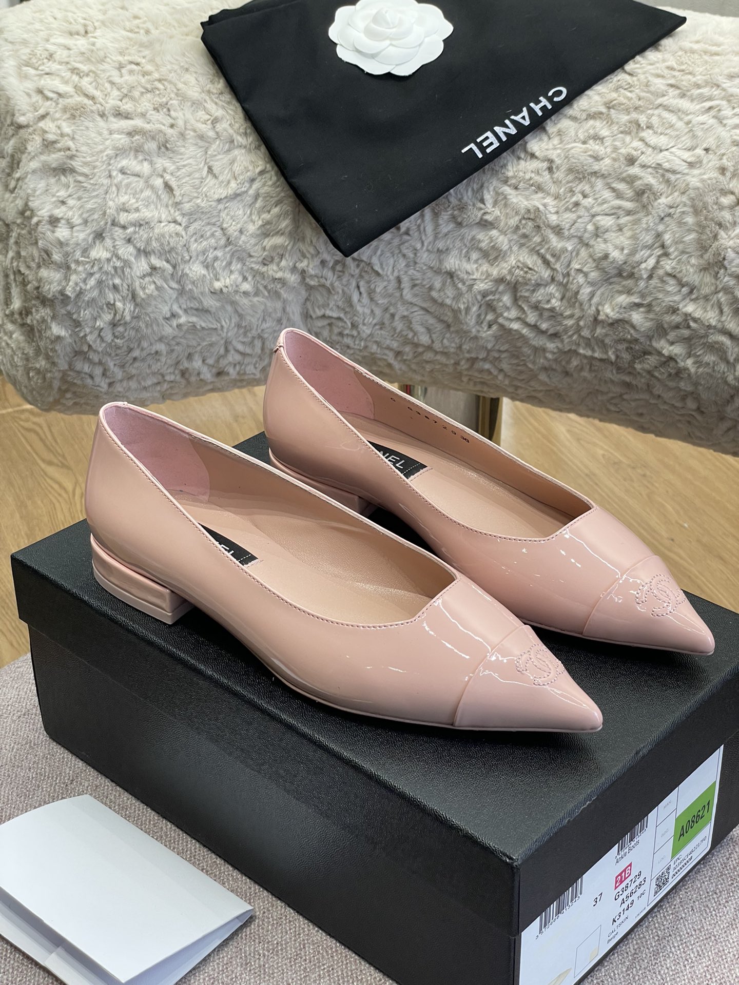 Ch@nel 2022ss Flap Shoes