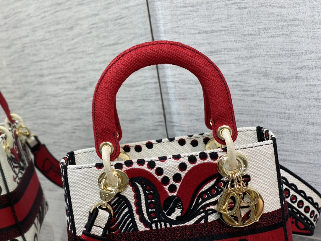 lady D*or handle bag-24cm