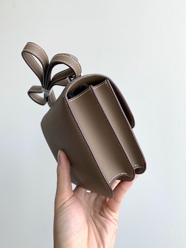 H**mes constance epsom leather-19cm