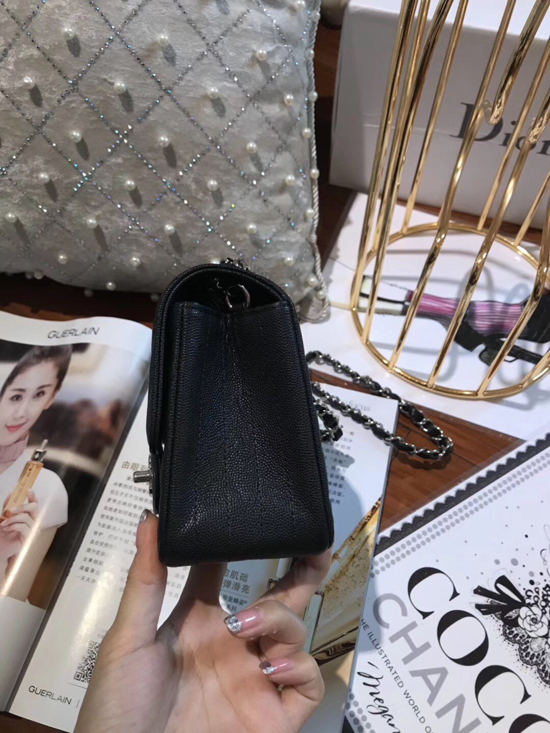 Ch@nel Flap Bag-17CM