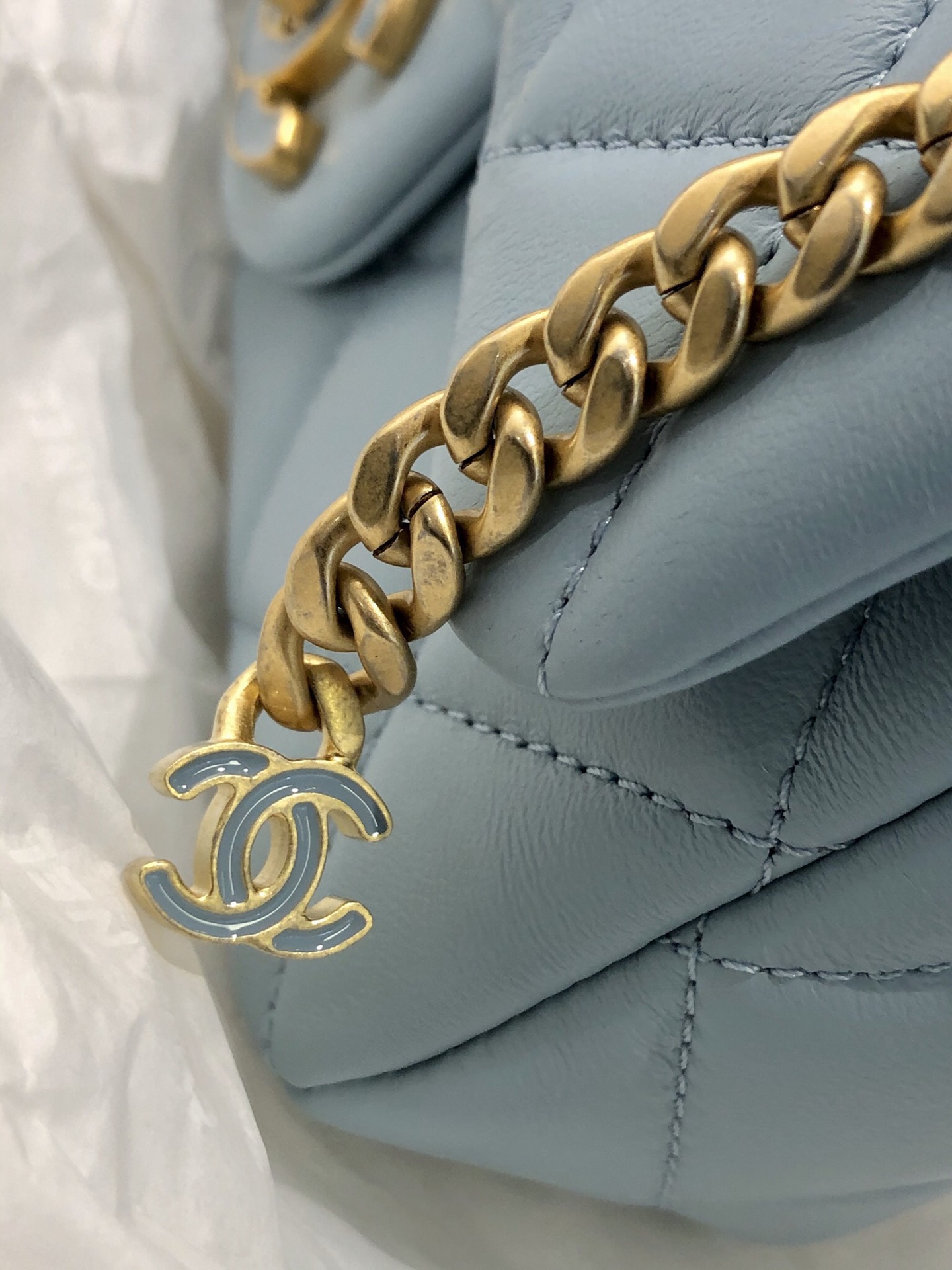 Ch@nel Flap Bag-18×12×5CM