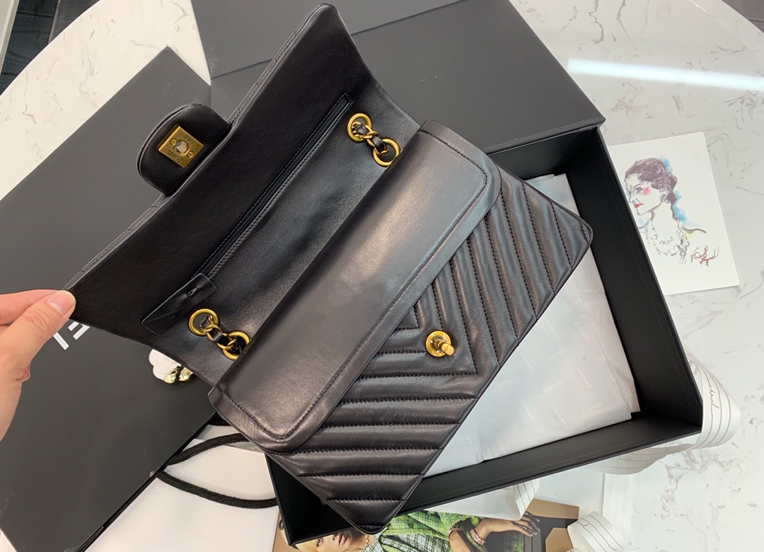 Ch@nel Flap Bag-25CM