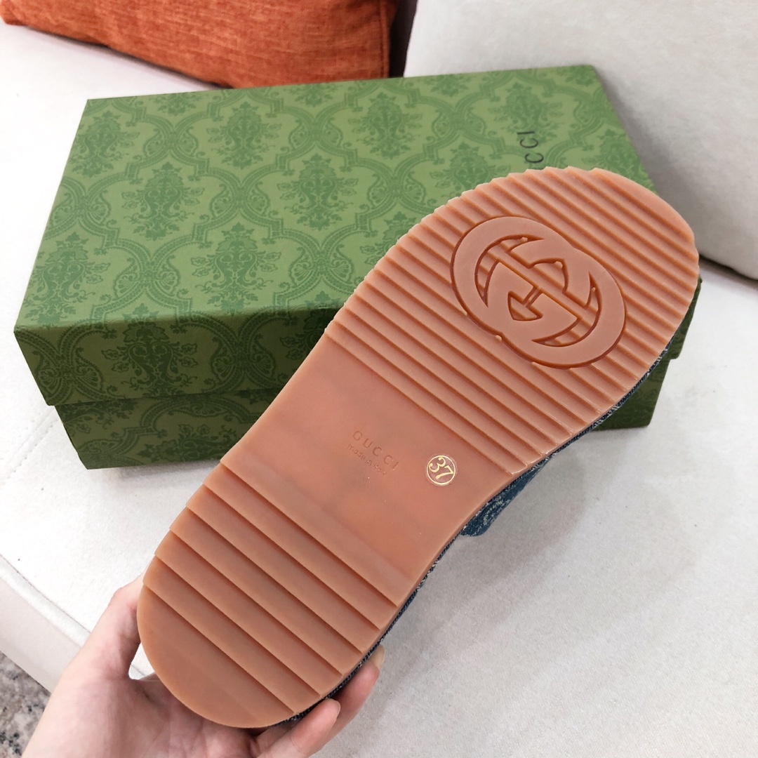 G*u*i sandals-5.5cm