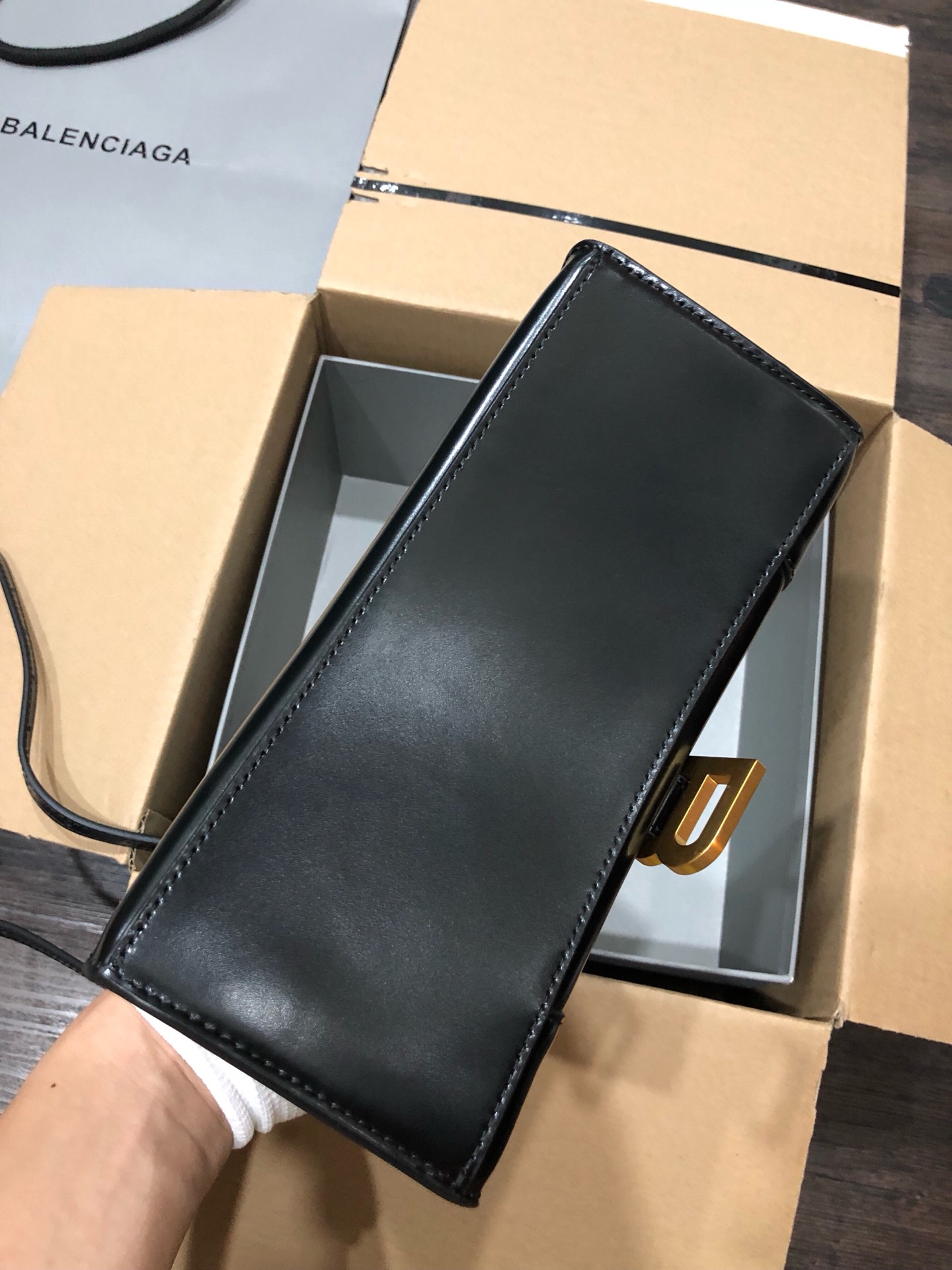 Ba*len*cia*ga hourglass bag-23x10x24cm