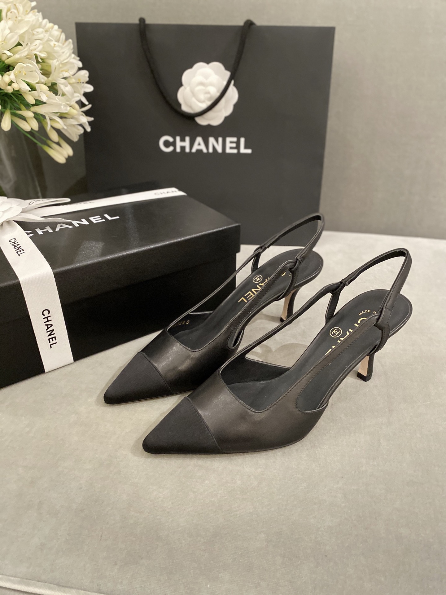 Ch@nel 2021ss Slingbacks