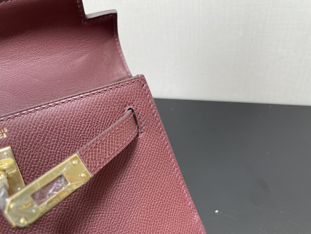 H**mes kelly-gold&silver hardware-19cm