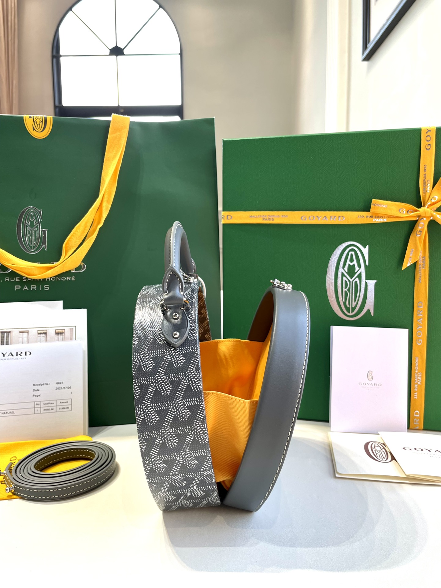 Go*ard jetblack bag-16.5*7*18cm