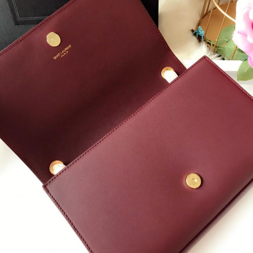 Y*L kate medium in smooth leather-24*14.5*5.5cm