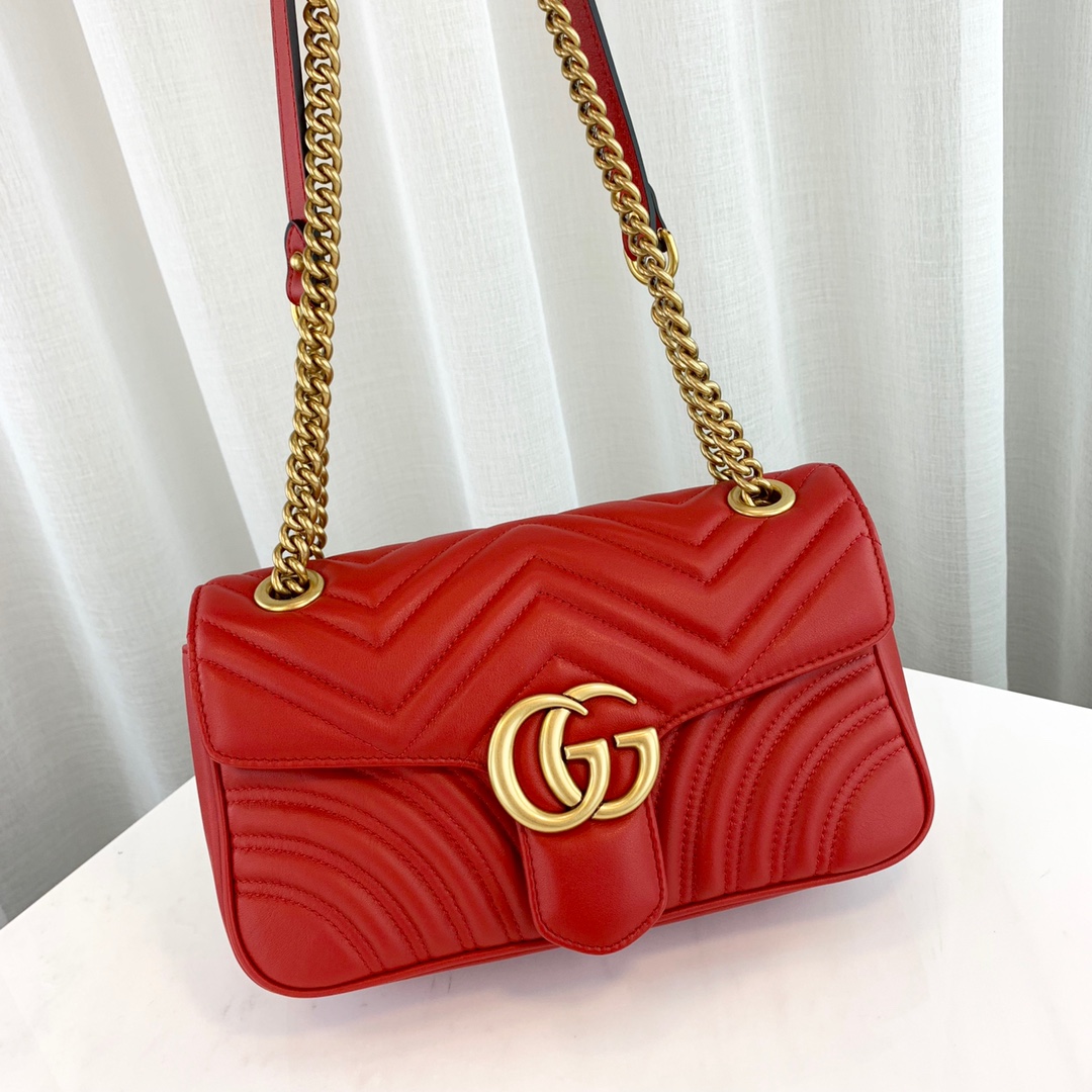 G*u*i marmont bag-26*15*7cm
