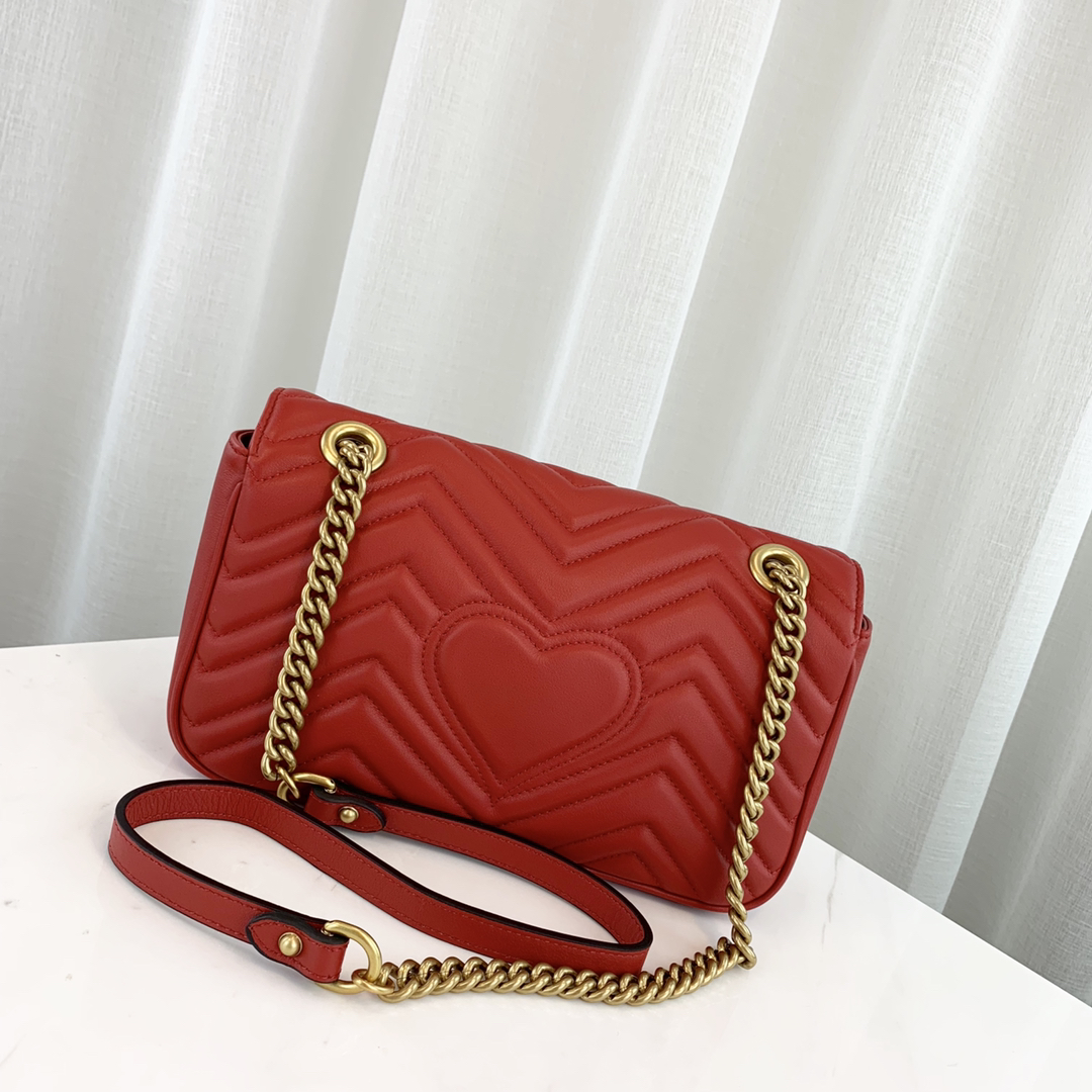 G*u*i marmont bag-26*15*7cm
