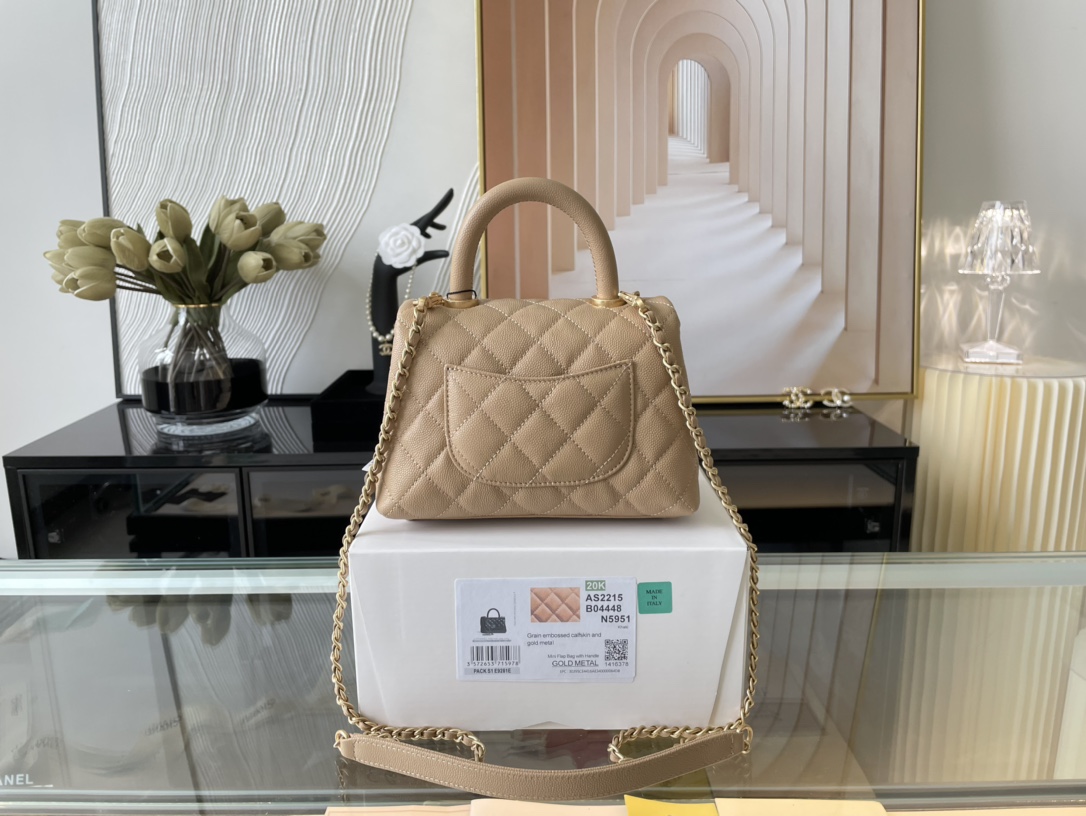 Ch@nel Coco Handlebag-13*19*9CM