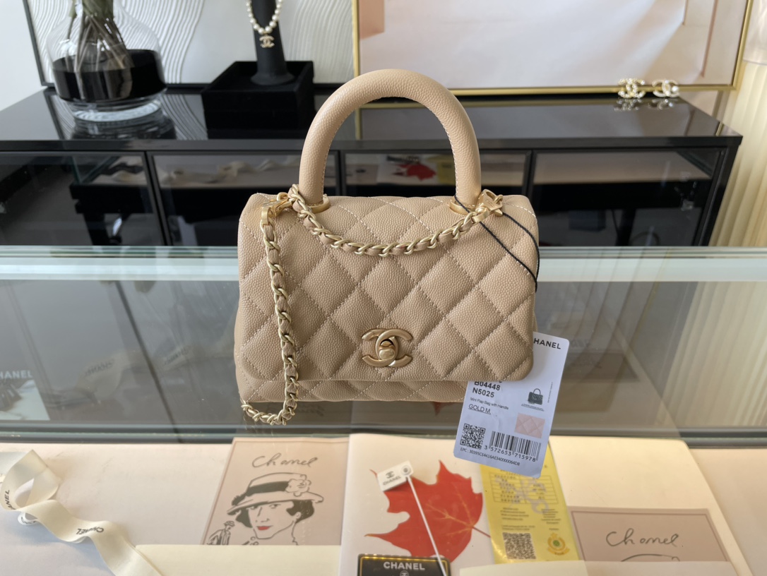 Ch@nel Coco Handlebag-13*19*9CM