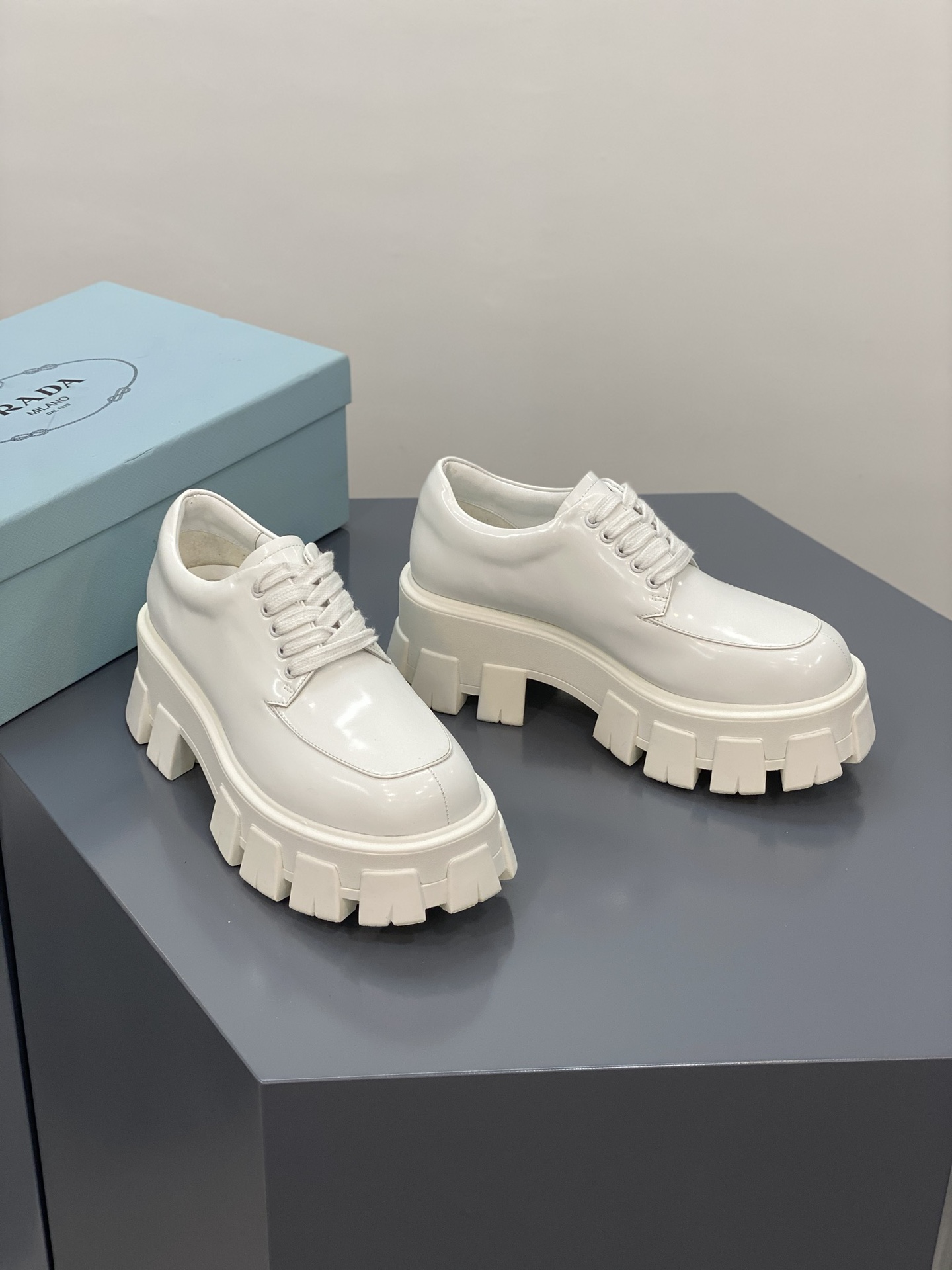 Pra*a loafers 2022ss-5.5cm