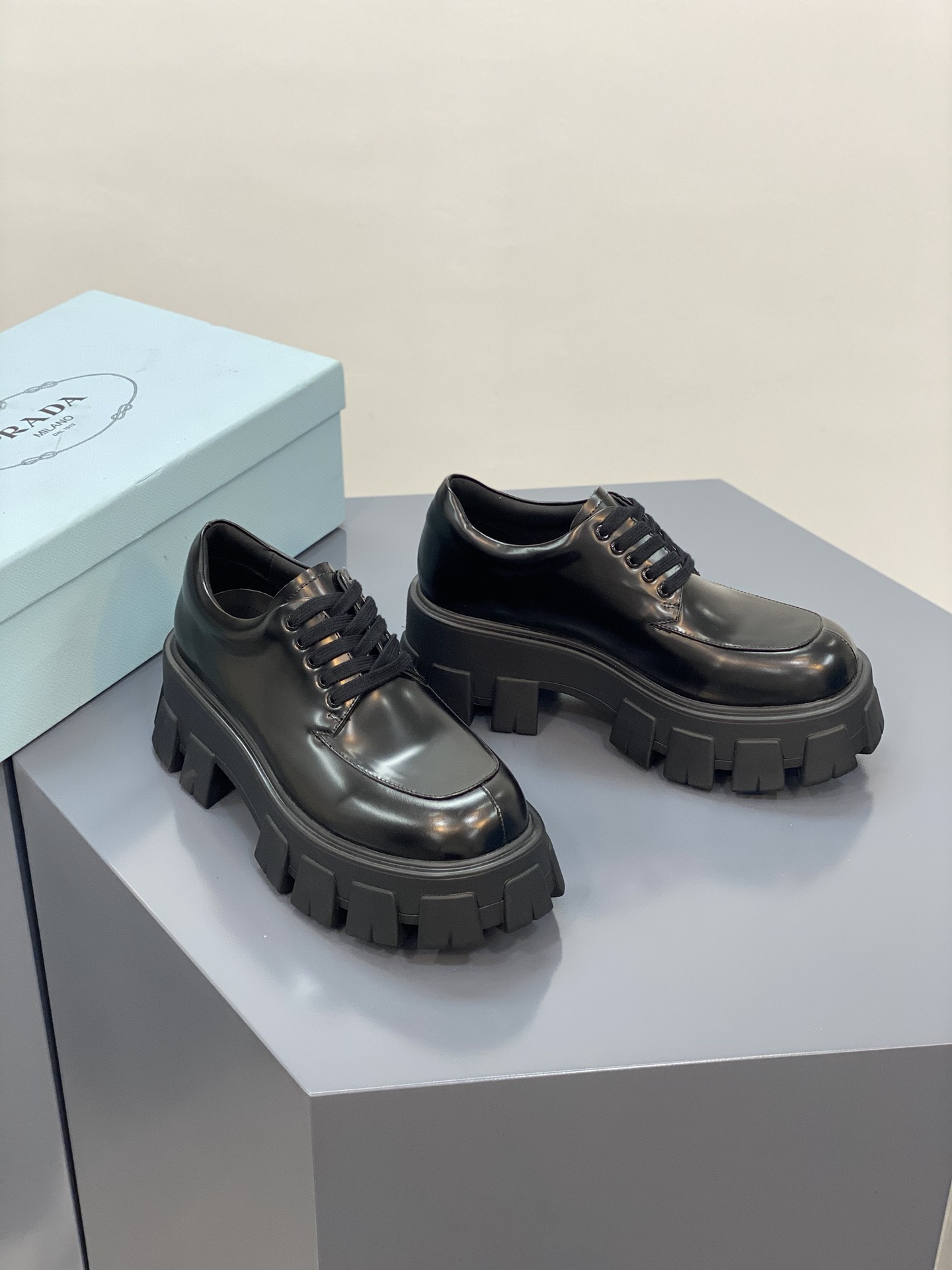 Pra*a loafers 2022ss-5.5cm