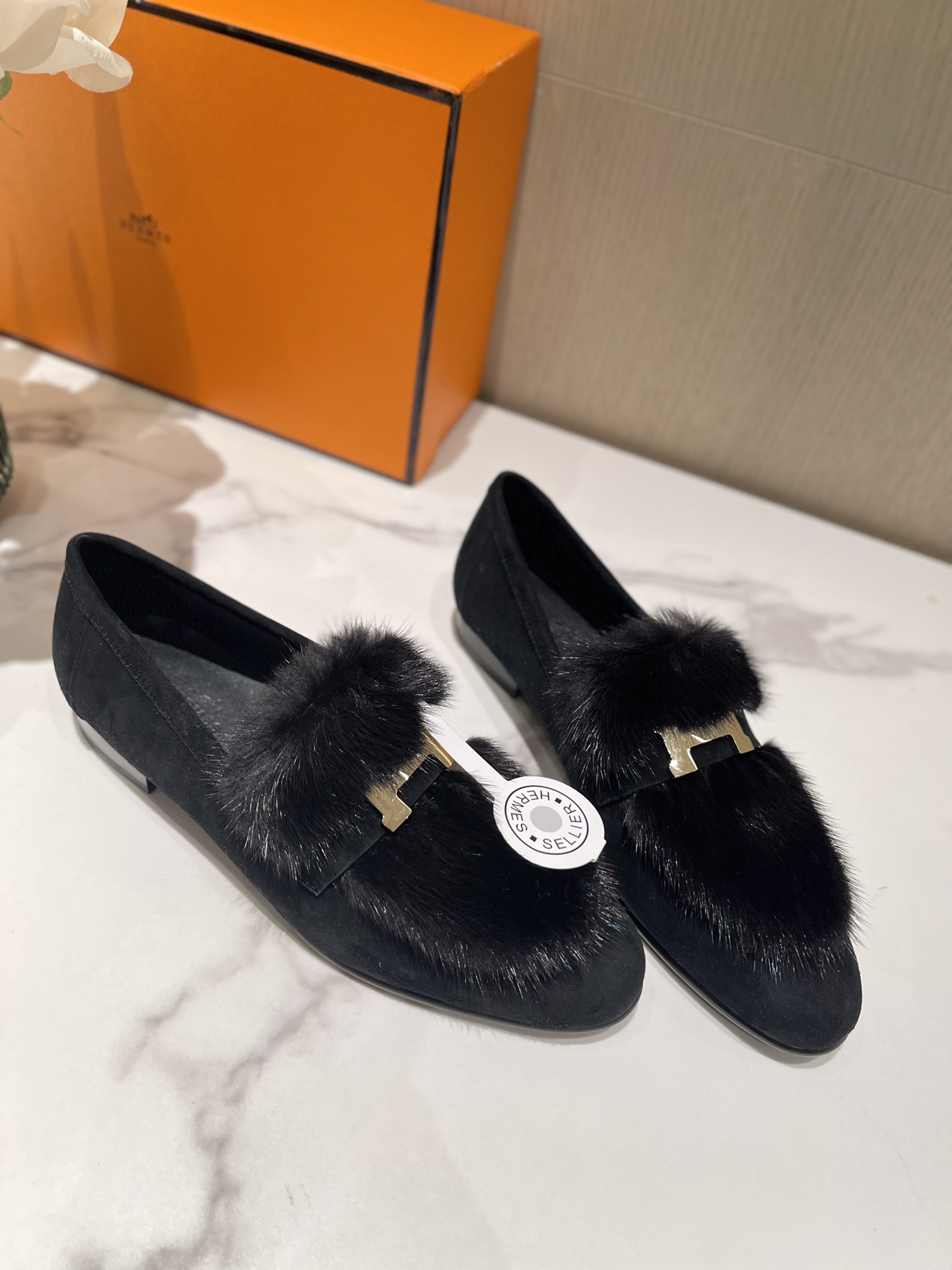 H**mes loafers(eu35-eu40)