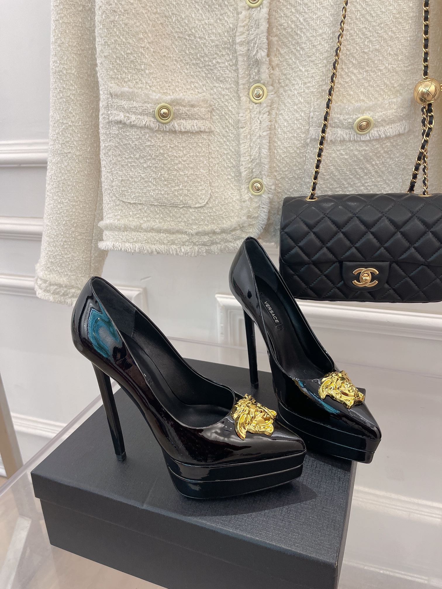 Versace 2022SS Sandals-14CM(EU35-42)