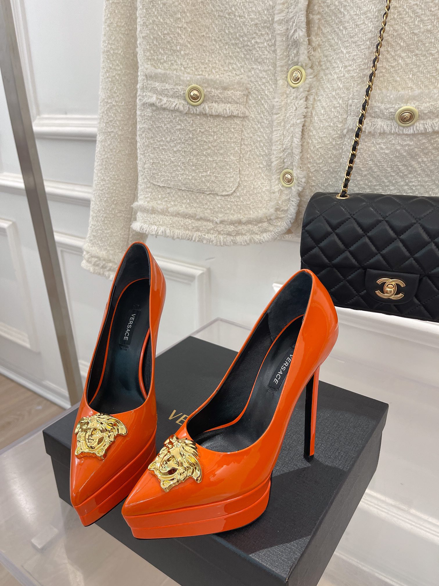 Versace 2022SS Sandals-14CM(EU35-42)