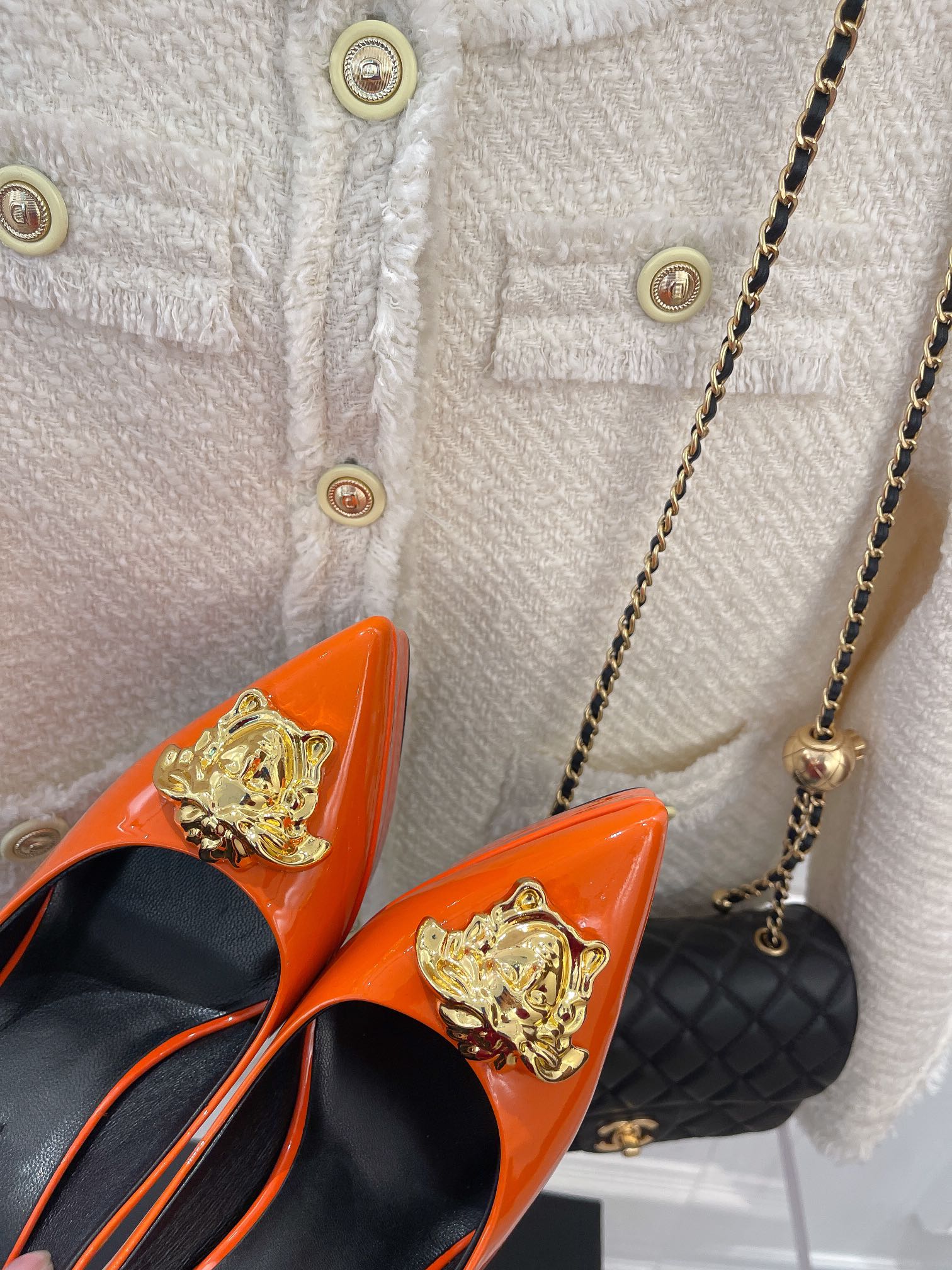 Versace 2022SS Sandals-14CM(EU35-42)