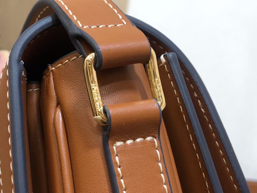 Celin Tambour Box Bag-22*16.5*7CM