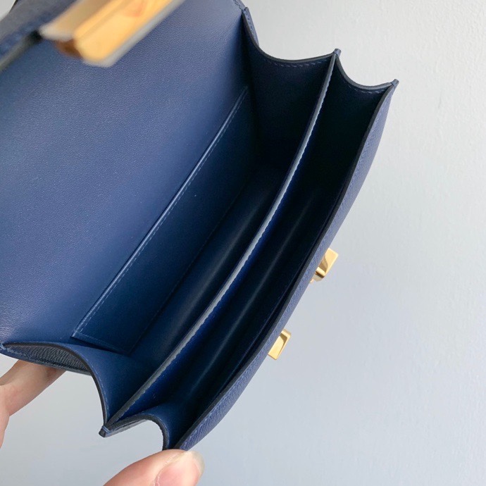 H**mes constance epsom leather-19cm