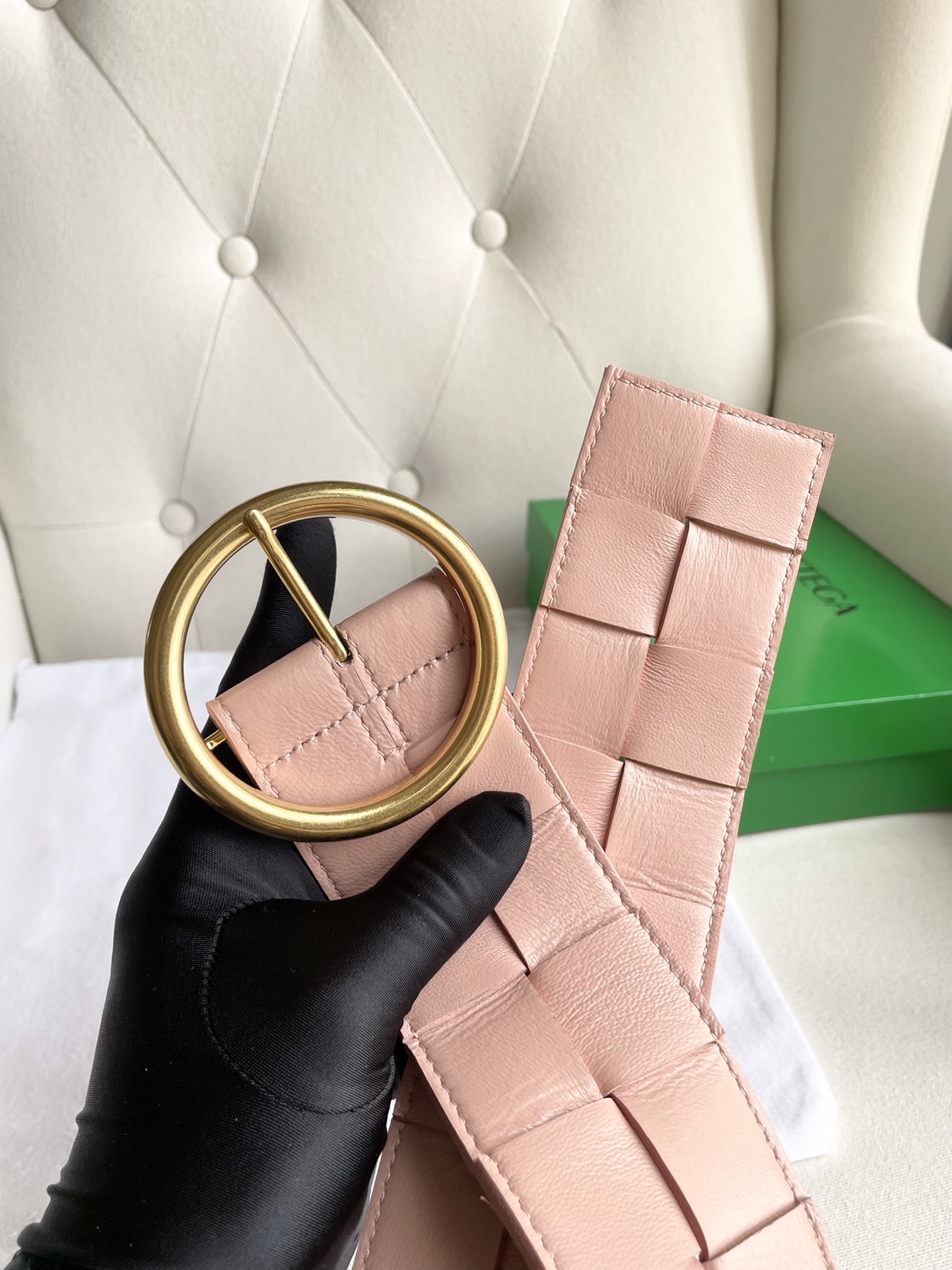 bo*te*ga Ve*ne*ta belt-6cm