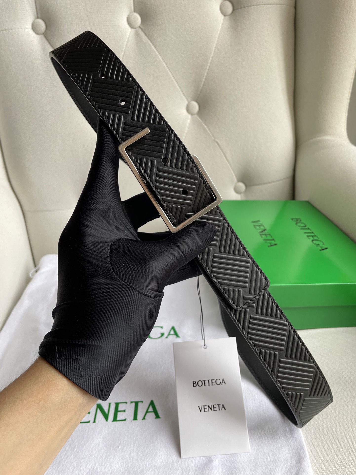 bo*te*ga Ve*ne*ta belt-3.5cm