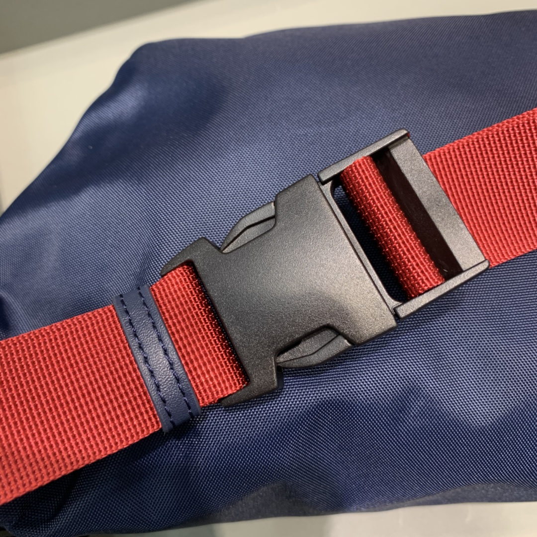 Ba*len*cia*ga wheel logo waist bag-23*5*20cm