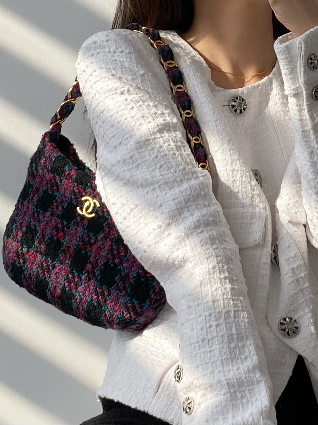 Ch@nel Hobo Handbags-24*17.5*6CM