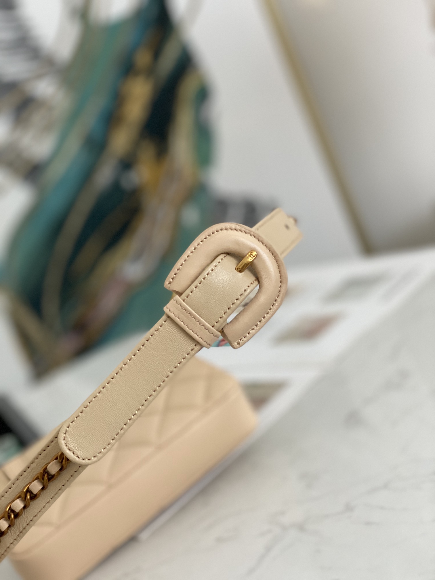 Ch@nel Waist Bag-18*3.5*12CM