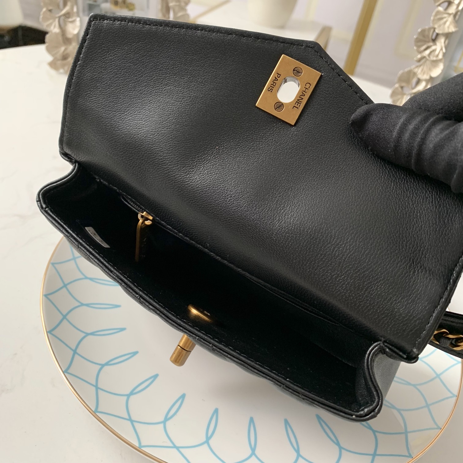 Ch@nel Waist Bag-18*3.5*12CM