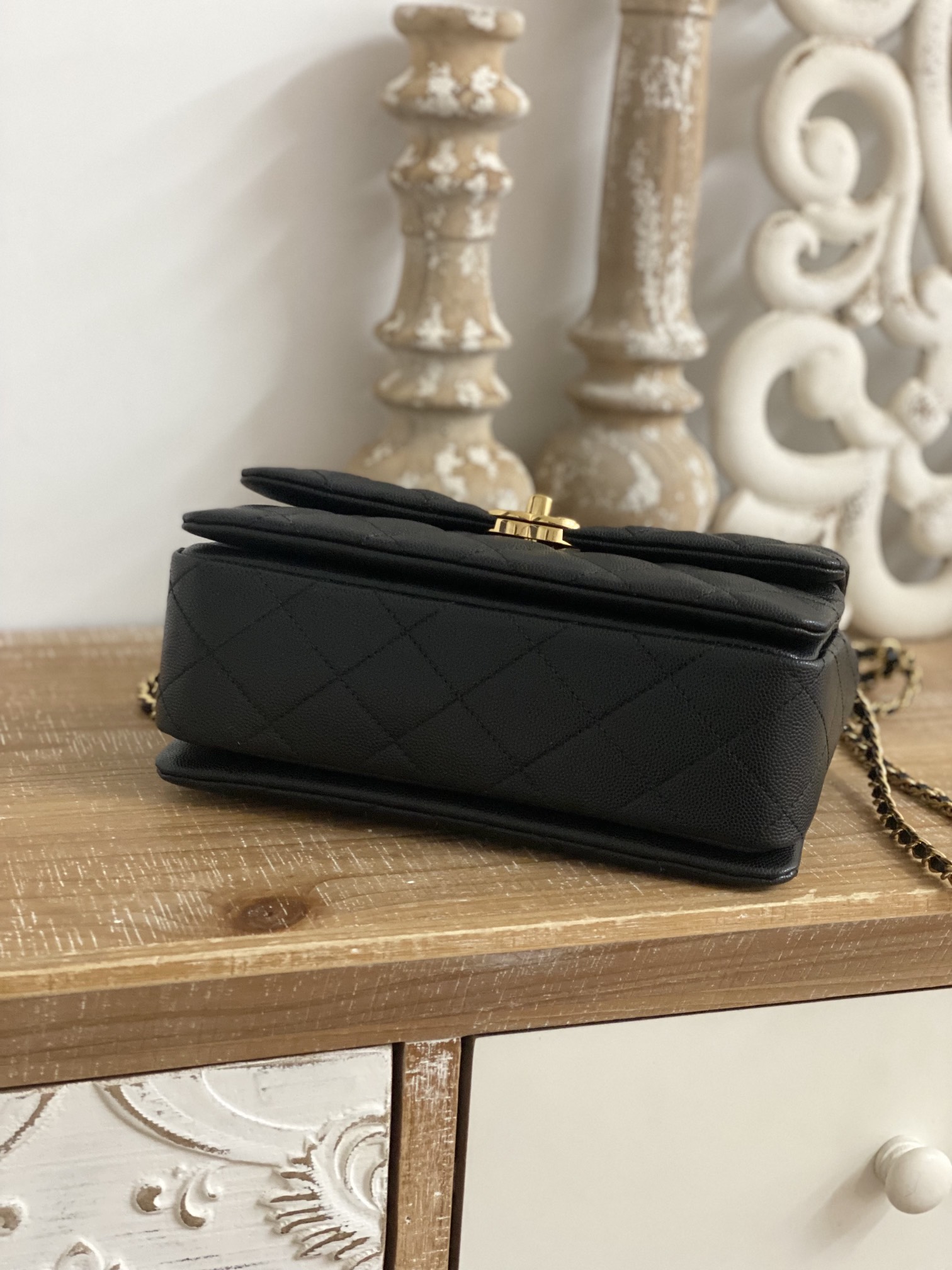 Ch@nel Flap Bag-16*23*11.5CM