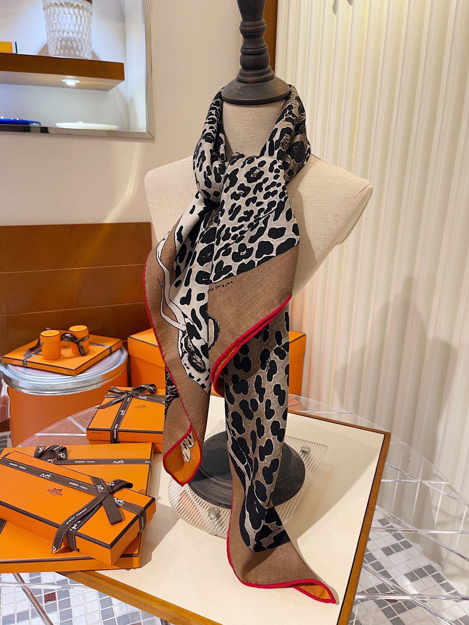 H**mes scarf-110*110cm